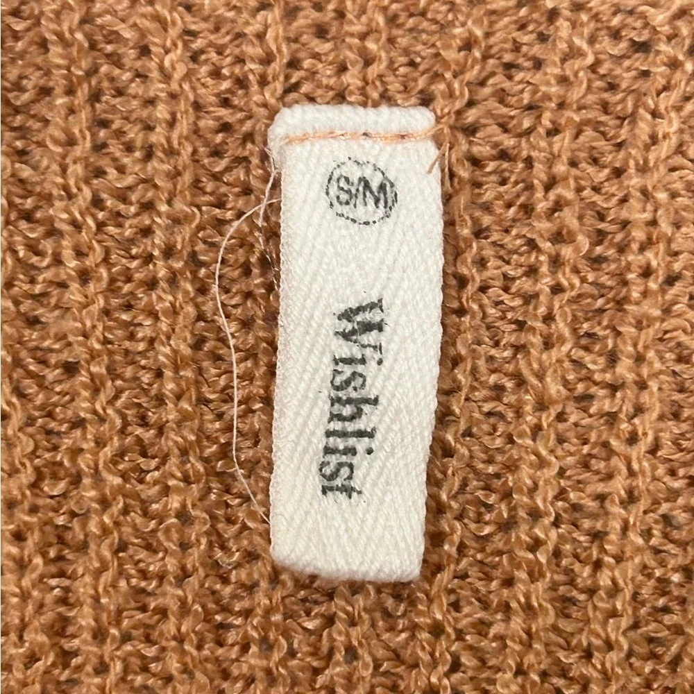 EUC Wishlist Stripe V-Neck Knit Sweater